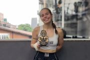Vistagauchense Gabriela Galli Eich conquista o 1º lugar no Chapecó Fight